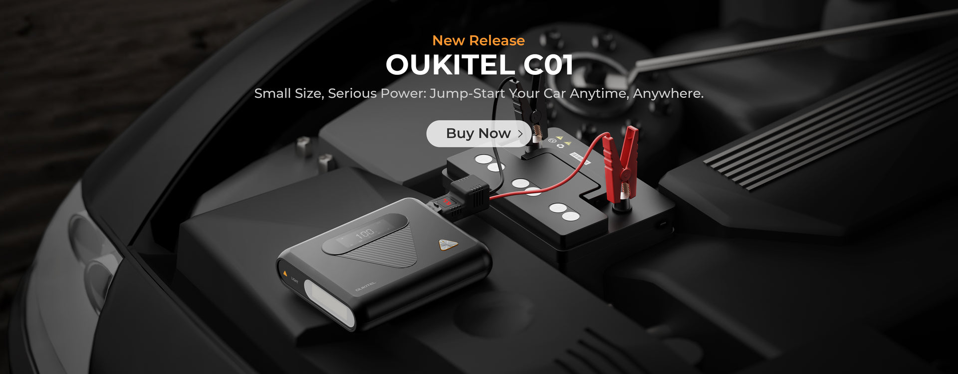 Oukitel power station in use outdoors